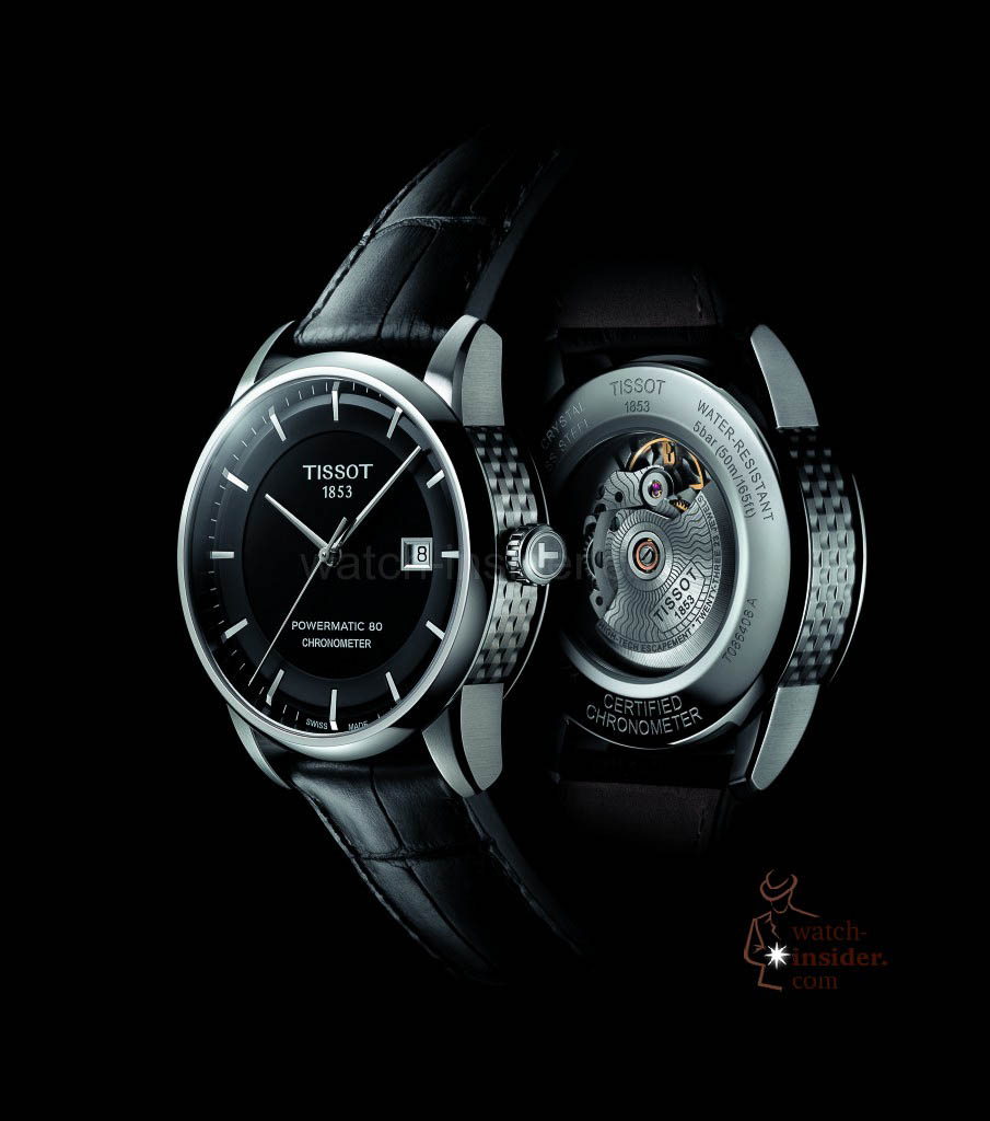 Tissot Luxury Automatic with the Powermatic 80 Automatic caliber